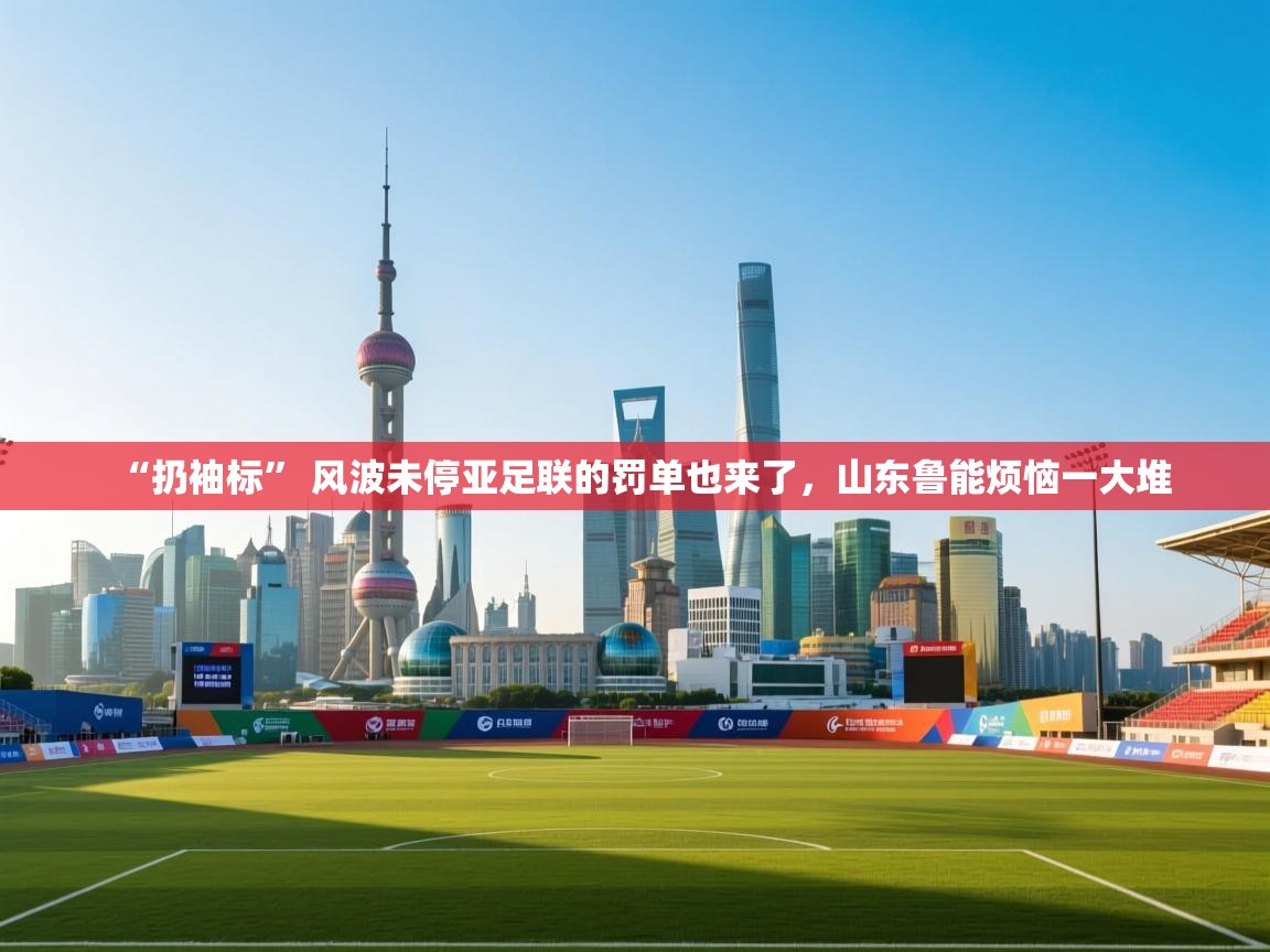 “扔袖标” 风波未停亚足联的罚单也来了,山东鲁能烦恼一大堆 第2张